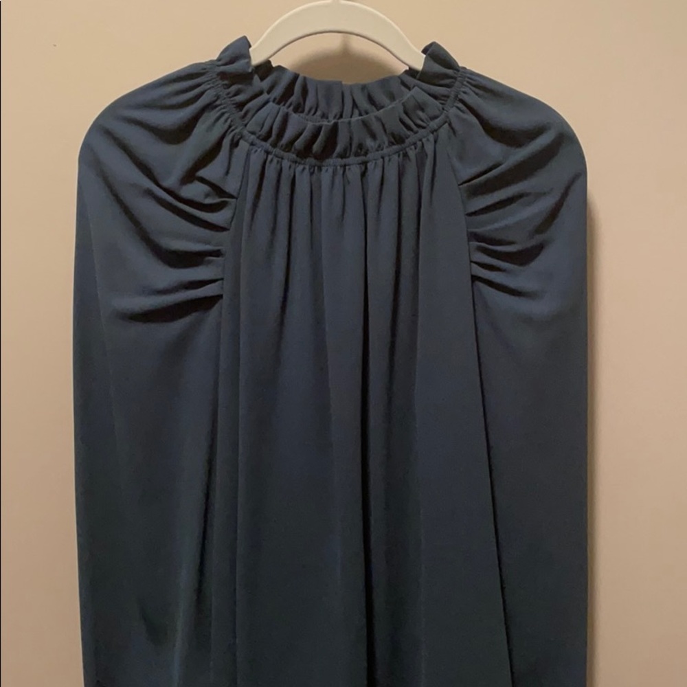 Brochu Walker Teal Blouse